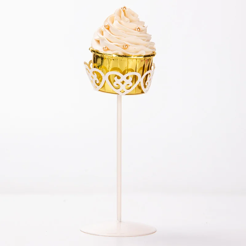 1pc Single high-sputage cupcake display fruit snack Wedding/Birthday Party Dessert Table Cake Rack Cupcake cake decoration