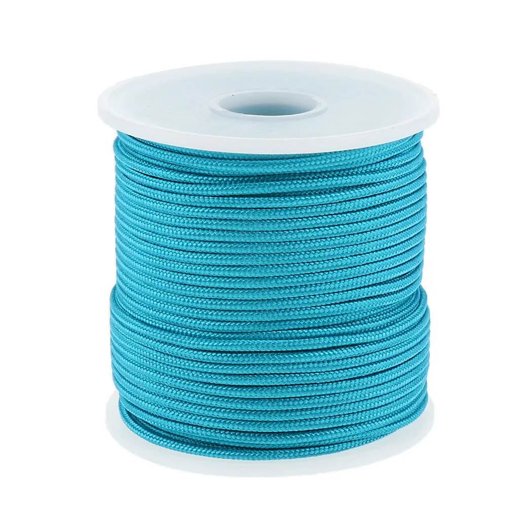 

164ft Lightweight Durable Nylon Guyline Tent Guide Rope Guy Line Cord Camping Paracord