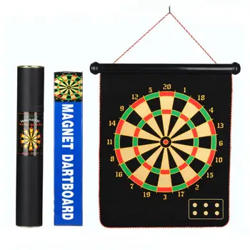

12/15/17 Inches Inches Magnetic Dart Board Darts set indoor shooting sports game Cool Toy Gift Safety Dart Game Board Toy
