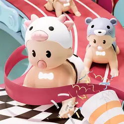 Brinquedo musical montessori, bonecos educacionais para bebês de 13 e 24 meses, aprendizagem, música, brinquedo interativo para crianças, 1 ano