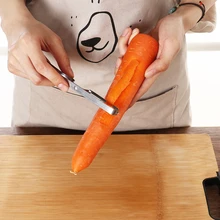 10 Pcs Stainless Steel Fruit Vegetable Peeling Knife Potato Apple Carrots Peeler Household Kitchen Gadgets Home Cooking Tools
