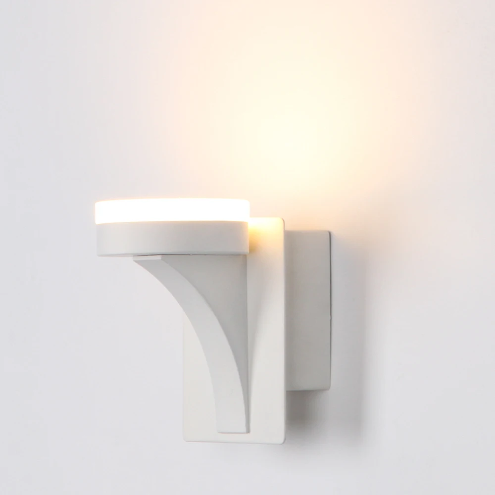 Lamplo Креативный светодиодный настенный светильник 5 Вт минималистичный декоративный настенный светильник алюминиевый прикроватный настенный светильник для коридора отеля