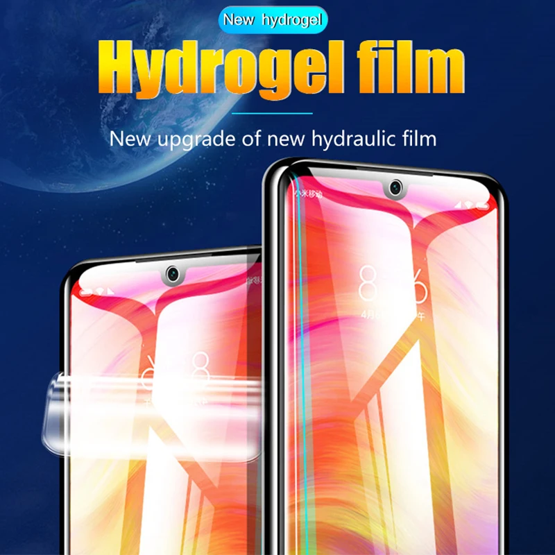 Гидрогелевая пленка для объектива камеры Xiaomi Mi 9T 9Tpro Note 8T прозрачный чехол защита