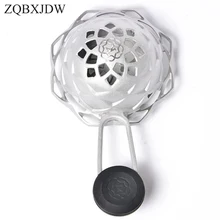 ZQBXJDW Lotus hookah accessories bamboo charcoal windproof bowl thermal management system hookah top nagil accessories