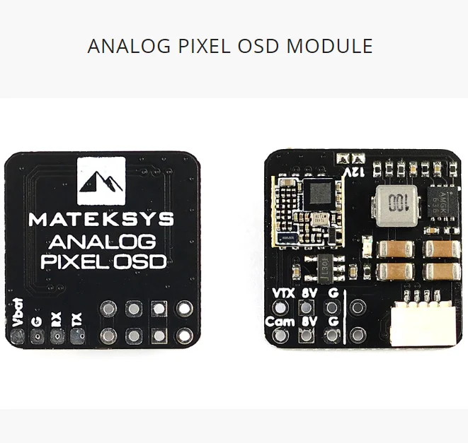 

MATEKSYS Matek ANALOG PIXEL OSD MODULE