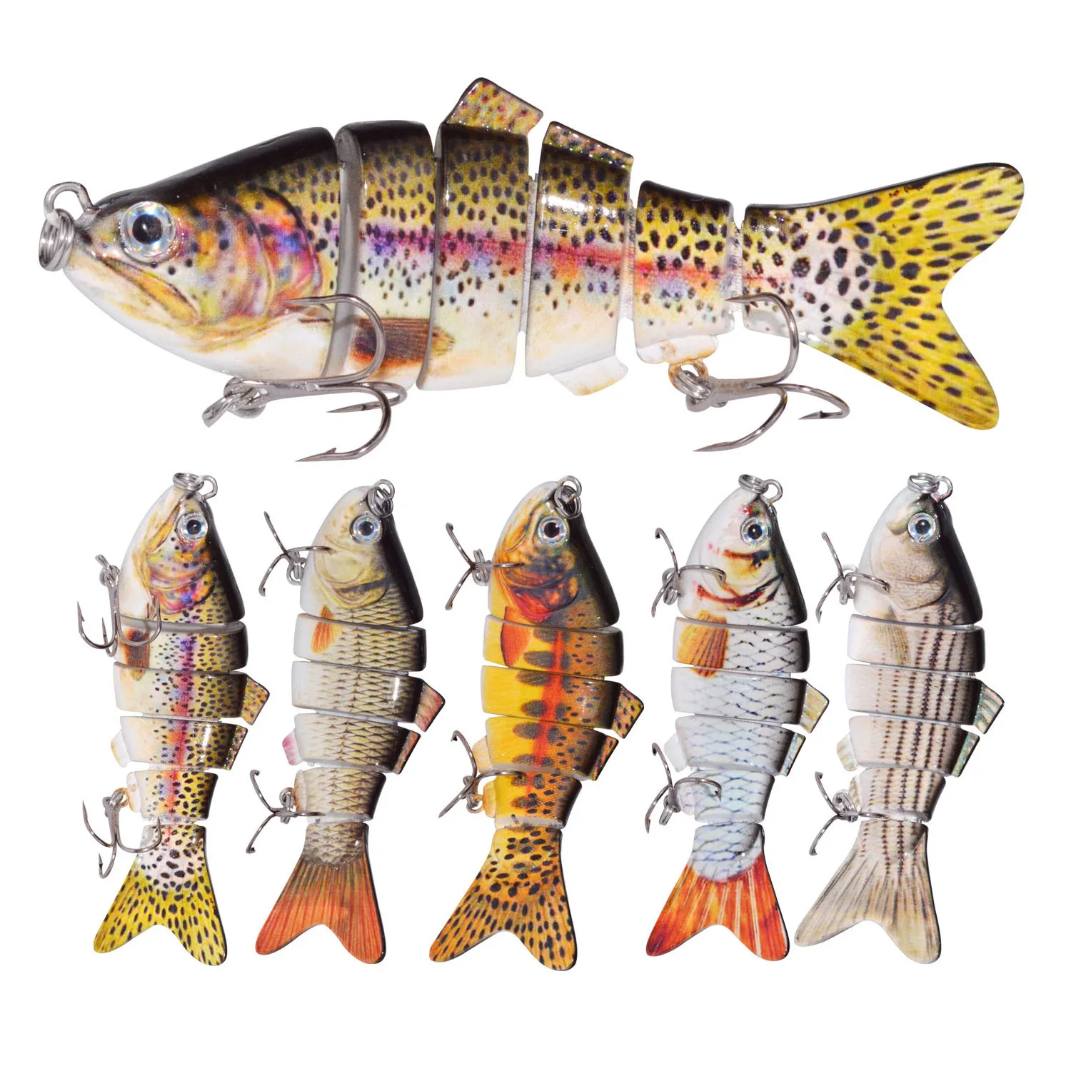 

Afishlure Minnow Lure Trout Bass Artificial Bait
