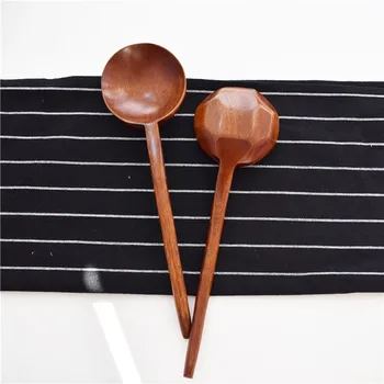

Japan A Soup Spoon Cooking Spoon Tortoise Wood A Soup Spoon Originality Food Stir Spoon
