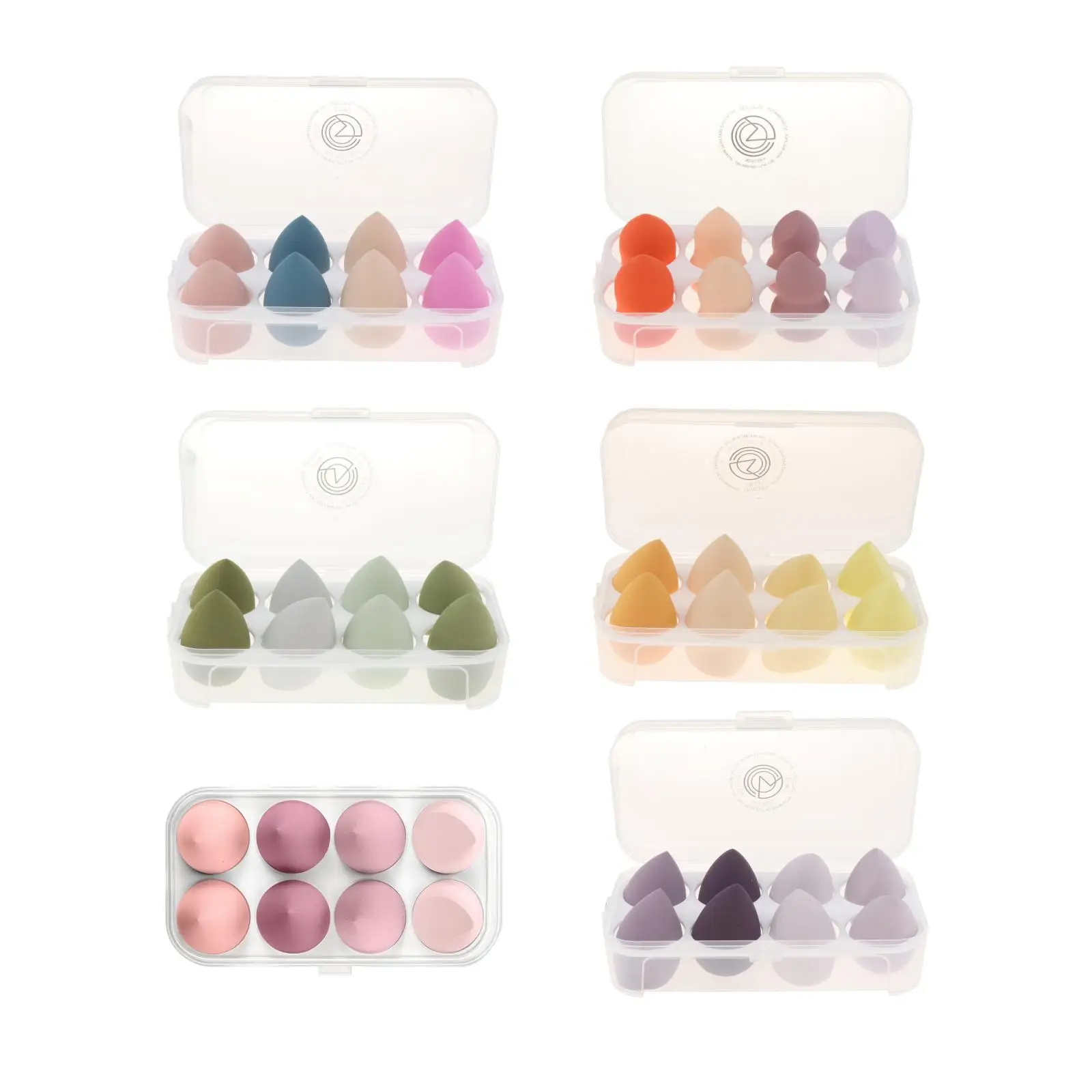 Makeup Sponge Set Blending Liquid Foundation Cream Powder Cosmtics Puff