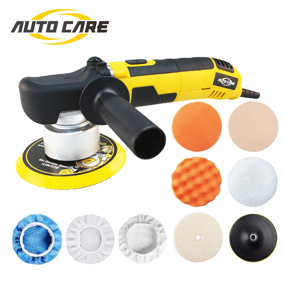

220V 110V Dual Action Polishing Machine DA Car Wax Polisher Electric 680w GS Backing Plate 150mm Polishing Pad 50Hz Input Power