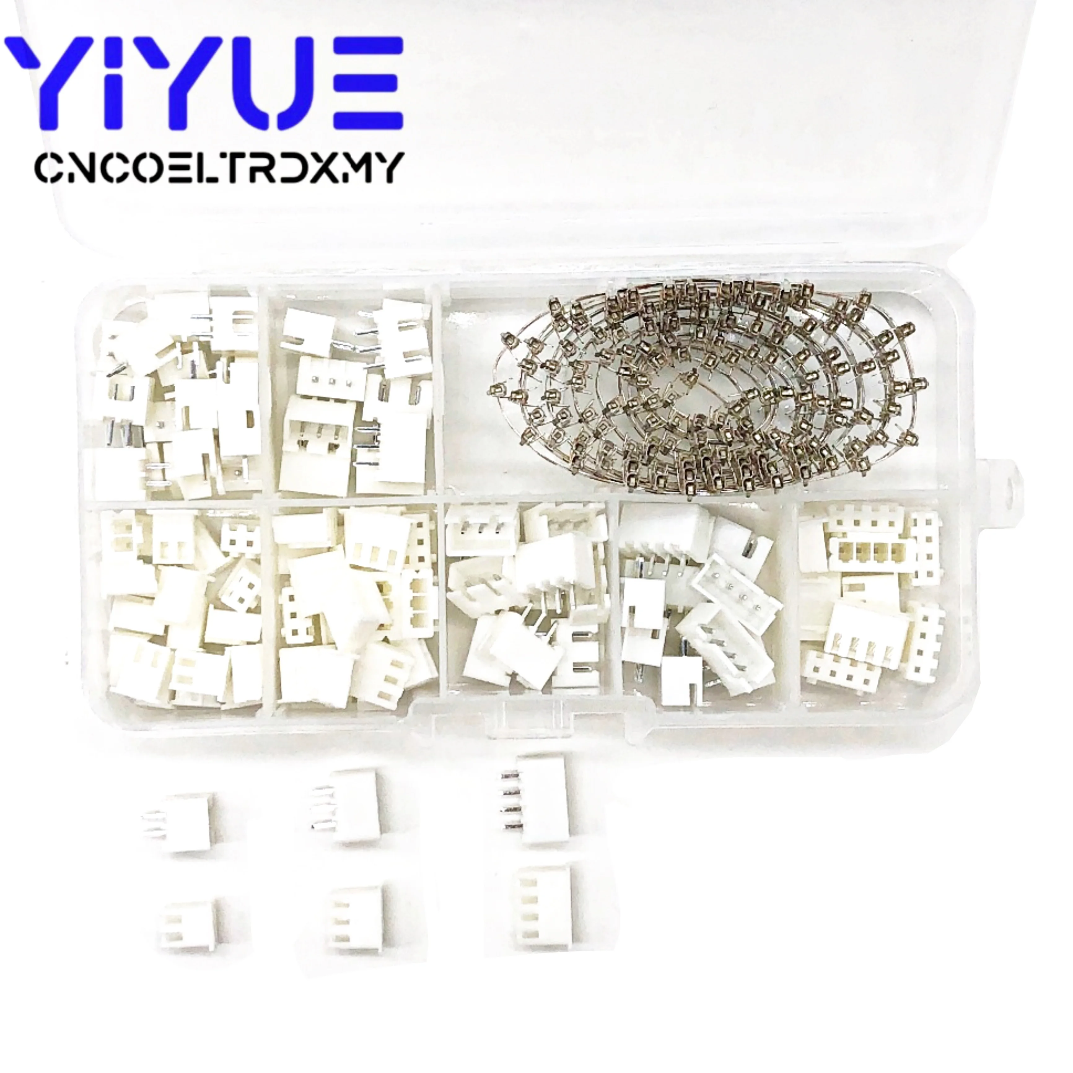 250 шт. XH2.54 2p 3p 4 pin 2 54 мм набор клемм/корпус/штырьковый разъем JST Разъемы Проводов