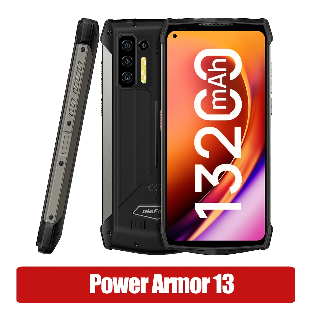 ram pc Ulefone Power Armor 13 Rugged Smartphone Helio G95 Octa-core 8GB 256GB 48MP Android 11 Mobile Phones 13200mAh NFC Global Version laptop ram 8GB RAM