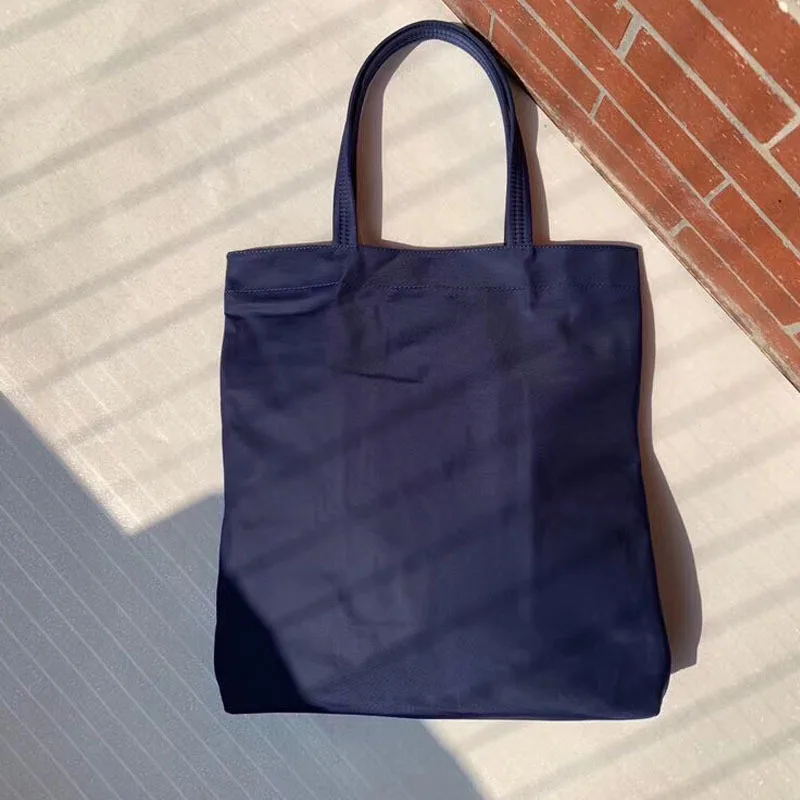Ayabeni смайлик синяя сумка для мамы сумка для покупок сумка через плечо водонепроницаемая ткань Ins трендовая Прямая Tote Женская
