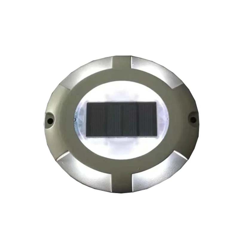 Waterproof IP67 LED Solar Powered Heat-resistant Battery Road Stud Road Reflective Ground Warning Light