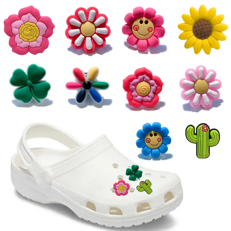 sunflower croc jibbitz