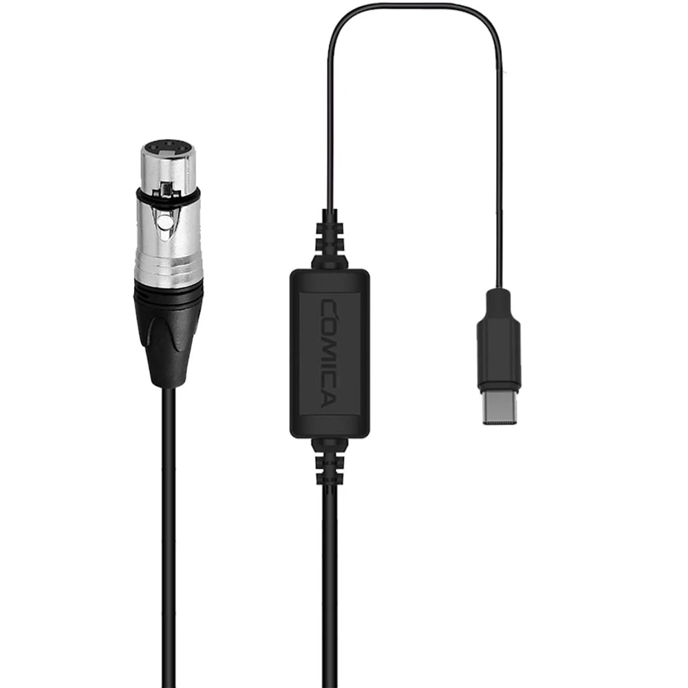 COMICA CVM XLR UC к USB C микрофонному кабелю Female аудио адаптер для Type смартфонов|Аксессуары микрофонов| |