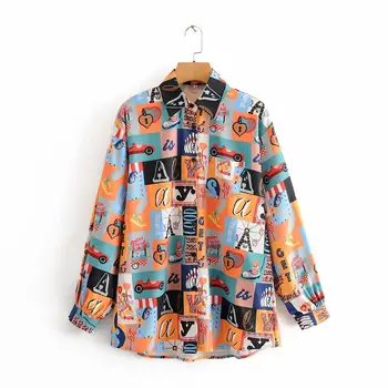 

new 2020 women fashion patchwork print casual pocket blouses office turn down collar business shirts chic chemise tops LS6300