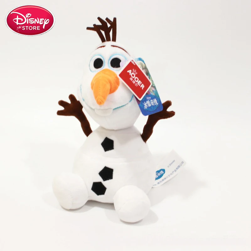 olaf 25cm Дисней Холодное сердце 2 Анна Эльза плюшевые куклы для девочек принцесса Эльза Олаф Эльза мягкие игрушки для детей день рождения Рождественский подарок - Цвет: olaf 25cm