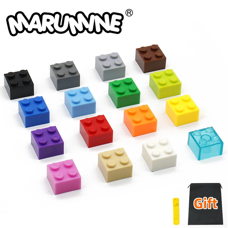 MARUMINE 2x2 кирпичная игрушка для друзей 3003 башня строительные блоки MOC классический развивающий набор