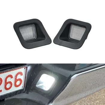 

For Dodge RAM 1500 2500 3500 2003-2018 Rear White Led Number License Plate Lights DOT & SAE Approved Direct Fits