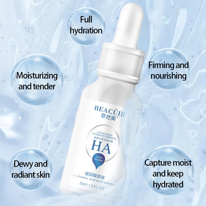 BEACUIR Hyaluronic Acid Face Serum Deep Nourishing Hydrating Moisturizing Anti aging Essence Whitening Firming Skin Care 4