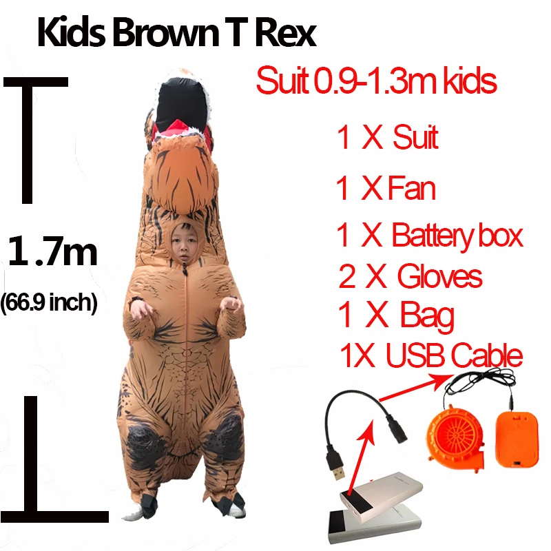 Fantasy Men Adult Unicorn Inflatable Dinosaur Costume Willy Ghost Sumo Anime Cosplay Halloween Dinosaur Costume For Kid Women (34)