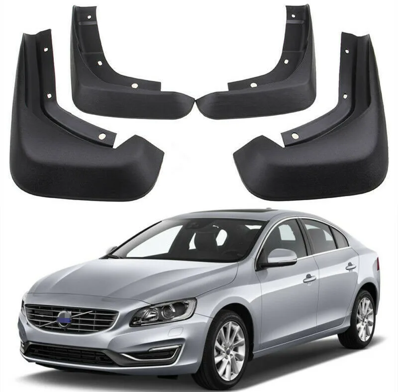 4 шт Передняя Задняя Автомобильная брызговика для 2011- Volvo S60 Брызговики передние 31265329 задние 31359695