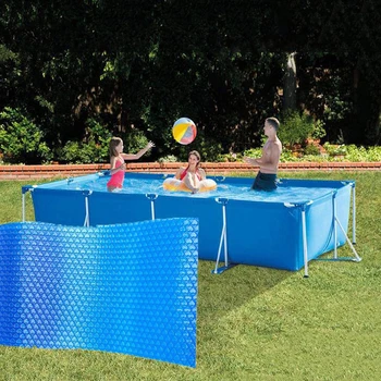 

Multi-functional Heart Rectangle Insulation Cover Mat Practical Durable Classic Outdoor Garden Swimming Pool Cover Cloth