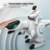 Remote Control Robot Dinosaur Toys  Dinosaur Roar With LED Lights Mist Spray Intelligent Touch Function Toy For Children Gift 4