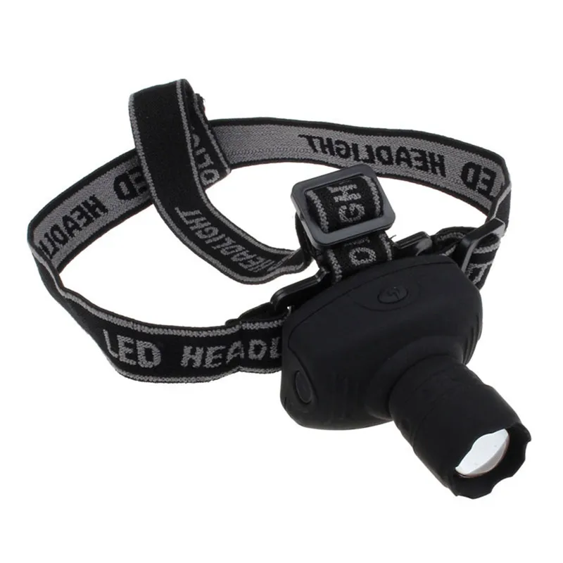1000Lumens 3-Mode HeadLight Q5 LED Zoomable AAA Torch High Quality Lamp cree flashlight frontal lantern