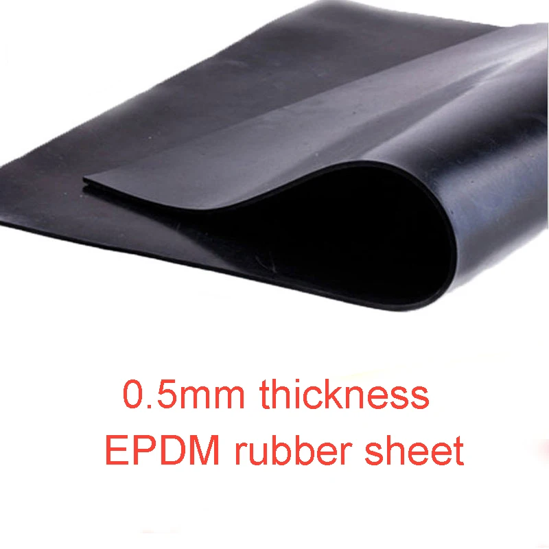 0.5mm thickness EPDM rubber sheet DPEM plate EMDP gasket Versigard sheet