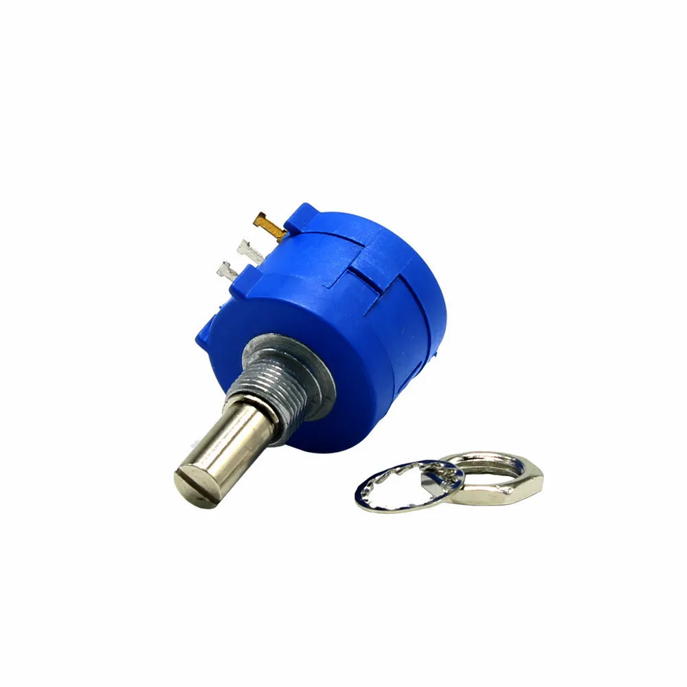 3590S Multiturn Potentiometer 500 1K 2K 5K 10K 20K 50K 100K ohm Potentiometer Adjustable Resistor 3590 102 202 502 103
