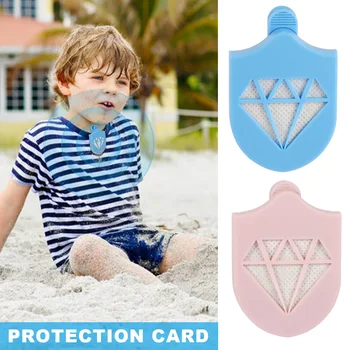 

Portable Child Health Protective Card Anti-Allergic Air Purification Clips Device H88F