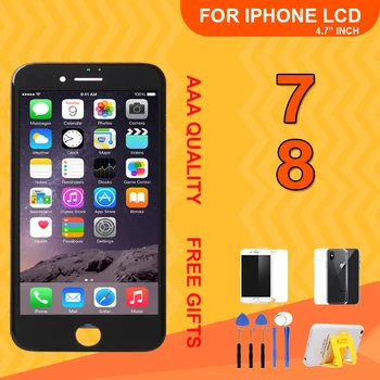 

Grade AAA Full Assembly LCD Ecran For iPhone 7 8 Display Replacement Touch Screen Digitizer For iPhone 8 No Dead Pixel With Gift