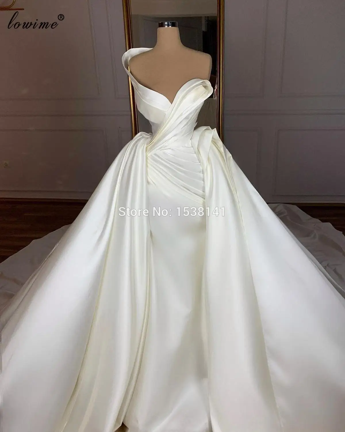 Высокая мода белые вечерние платья Длинные без бретелек Элегантные