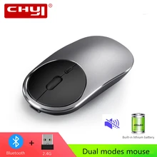 Bluetooth Wireless Silent Mouse Rechargeable Portable Computer Ergonomic Optical USB 3D Mause For PC Notebook Laptop Macbook Air