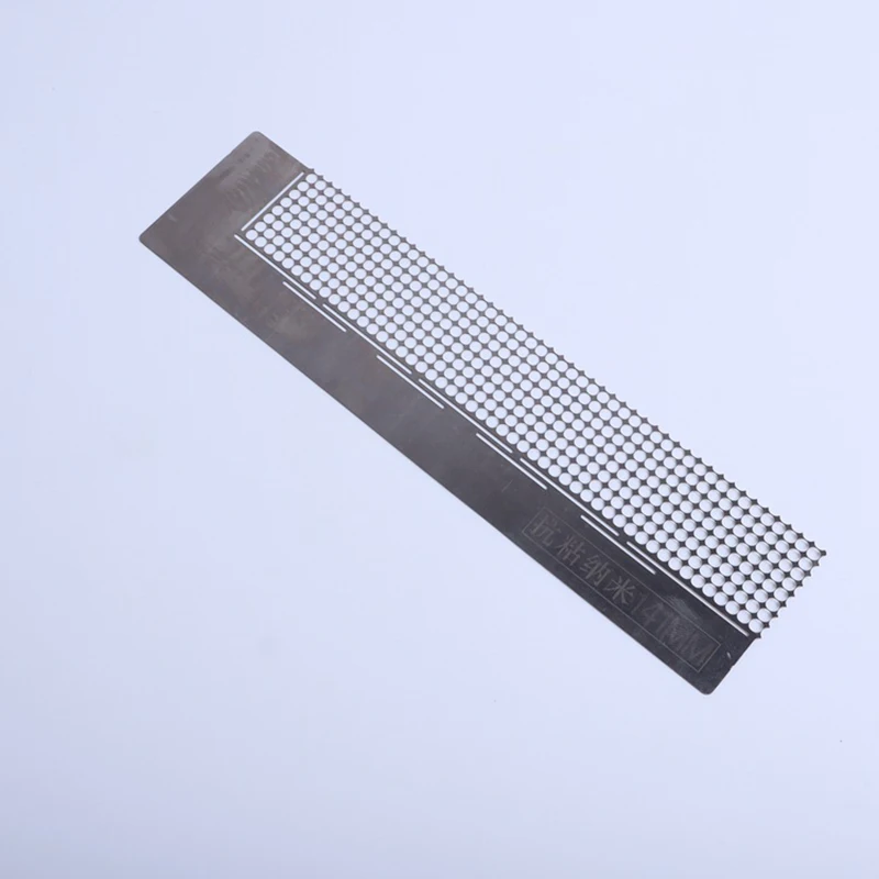 140/140.5/141Style Stainless Steel DIY Drawing Ruler Blank Grids  800/1020holes for Round Drill 5D Diamond Painting Accessories