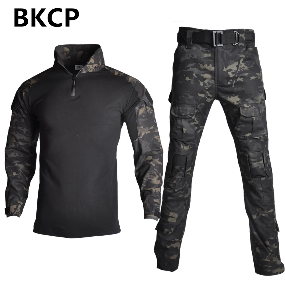Военная униформа для страйкбола Тактические Брюки Мультикам CP gen3 охотничья камуфляжная одежда
