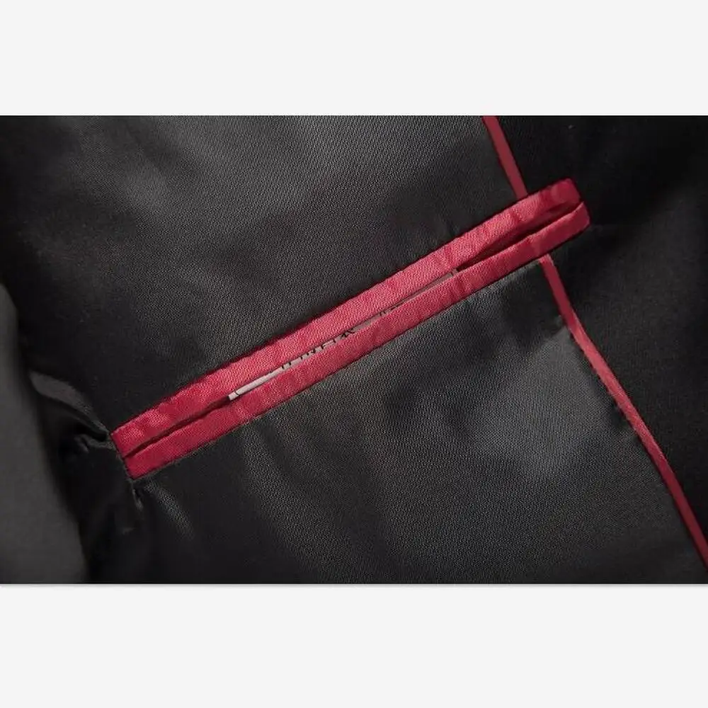 (Блейзер + брюки жилет) 2019 Новый однобортный мужской костюм из 3 предметов