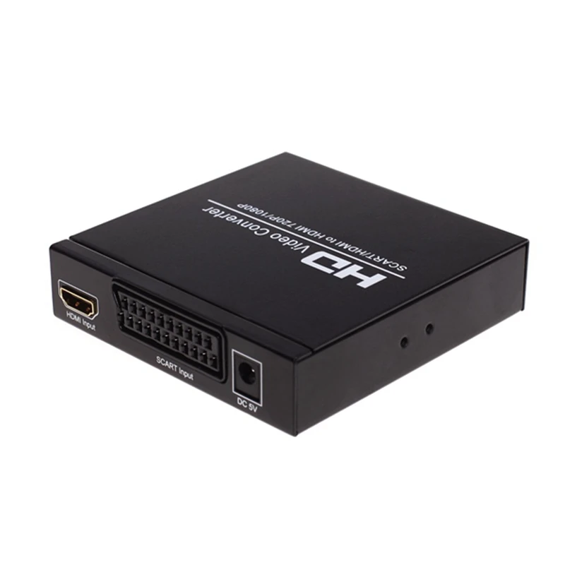 Преобразователь SCART HDMI в Full HD цифровой преобразователь видео высокой четкости