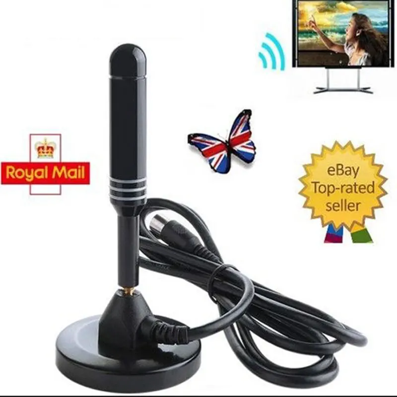 HD tv 010 172-240 Mhz/470-860 Mhz 50 Miles 1080P Цифровое ТВ высокой четкости Крытый антенный приемник усиленная антенна для показа ТВЧ