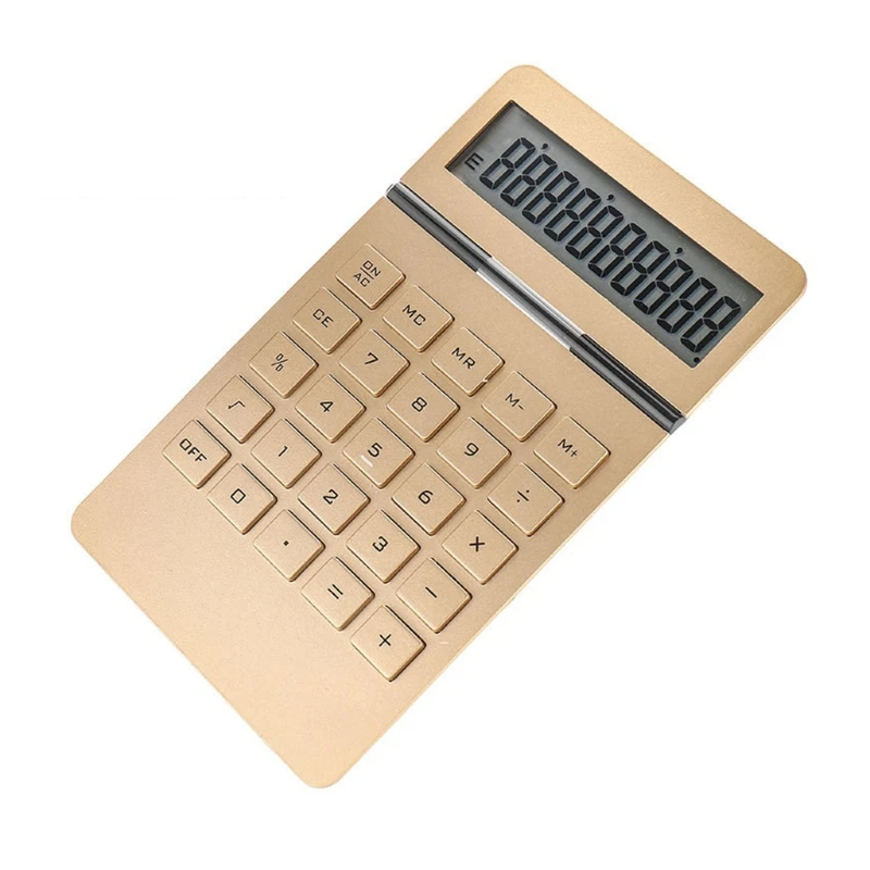 оригинальный калькулятор. калькулятор. калькулятор золотистый. золотой калькулятор. калькулятор из золота.