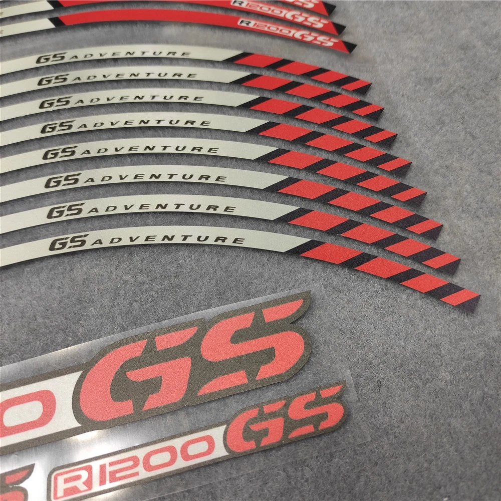 Для BMW R1200GS R1200 GS R 1200 Защитная Наклейка для гонок колесные наклейки 17 дюймовый обод