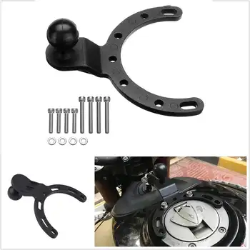 

1x Motorcycle Gas Tank Cap Mount Adjustable GPS Phone Bracket Holder Stand For Yamaha For Honda For Kawasaki For Suzuki For BMW
