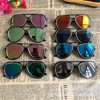 

Fashion Kids Sunglasses Brand Designer Children's sunglasses Anti-uv Baby Stylish Eyeglasses Girl Boy glasses UV400 Wholesale