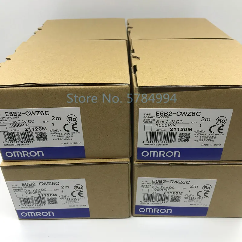 100% новый E6B2 OMRON энкодер CWZ5B DC12V 24V CWZ6C DC5V 1200P/R открытый коллектор PNP/NPN