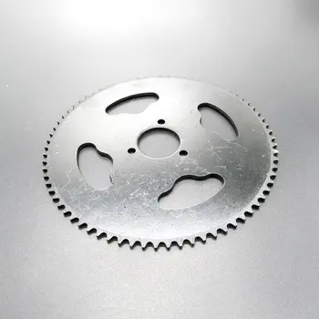 

T8F-74 74 Tooth Motorcycle Toothed Sprocket For Small Four Wheeler Durable Metal Sprocket Modified Motorcycle Part