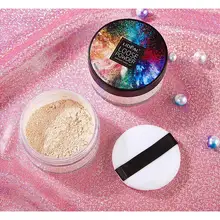 HobbyLane натуральный порошок минеральная установка рассыпчатая пудра длительный тональный, для придания яркости светильник контроль масла макияж Установка Порошок