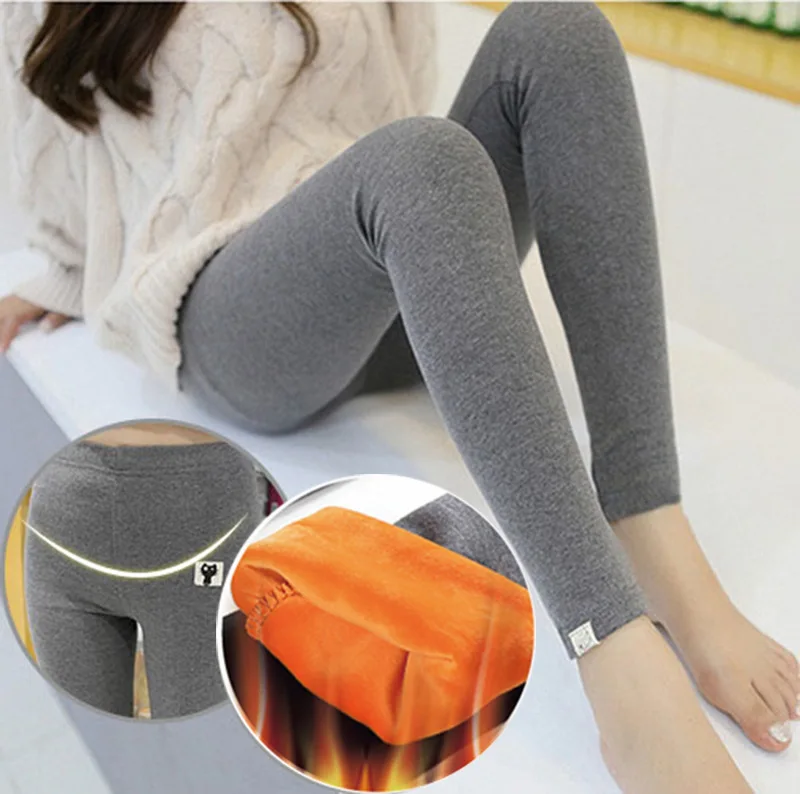 

Pregnant Women Pants Pregnant Women Kitten Leggings Brushed And Thick Pregnant Women Drag Abdominal Golden Fleece Leggings