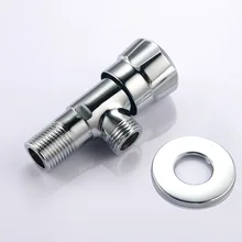 Han ma сантехника толстый треугольный клапан Латунь горячей и холодной воды переключатель клапана 4 точки водозапорный кран символ клапан воды