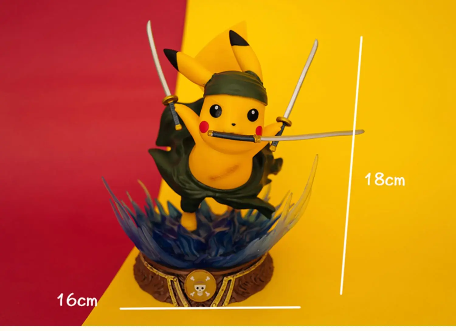 Pikachu Cos one piece Hand Pikachu Monkey D. Luffy Roronoa Zoro Vinsmoke Санджи Пикачу Хилл Пикачу модельная церемония